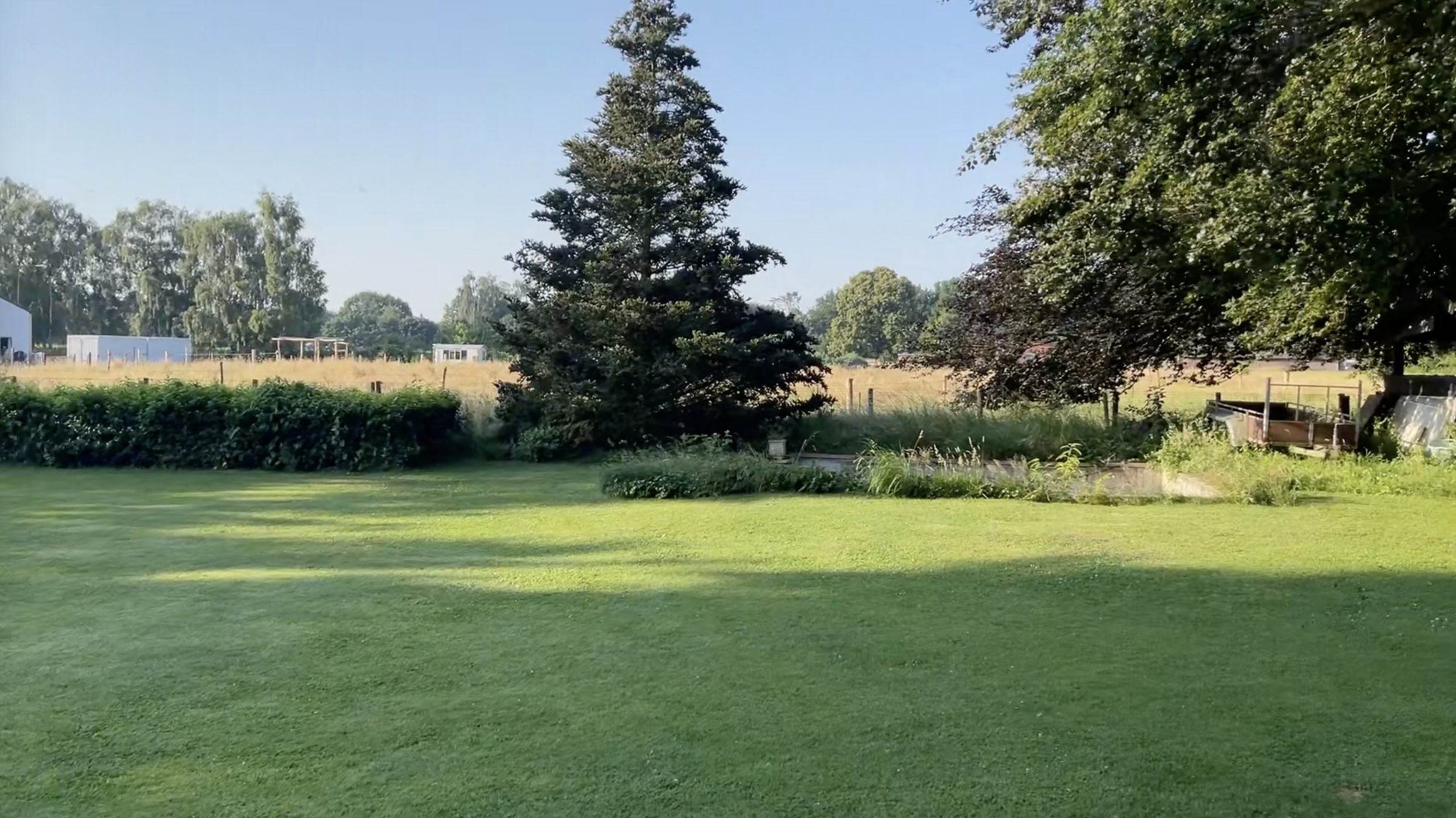 Uitzicht over de weilanden